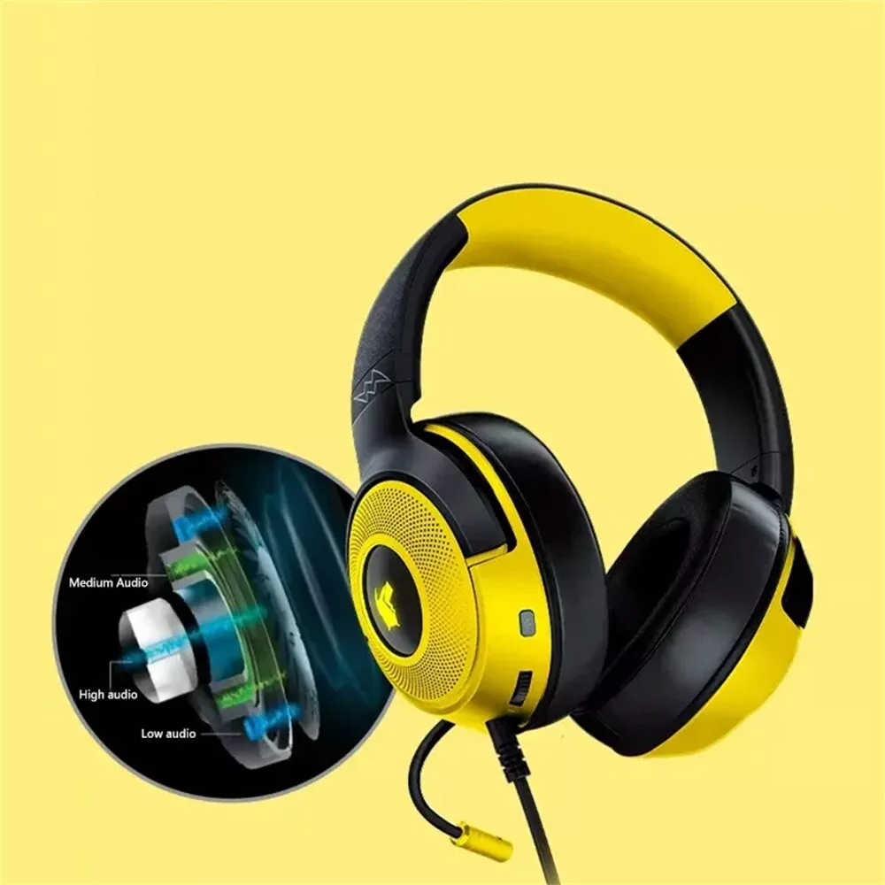 Razer Kraken X V3 USB RGB Pokemon Pikatchu Limited Edition Gaming Headset Razer Kraken X V3 USB RGB Pokemon Pikatchu Limited Edition Gaming Headset